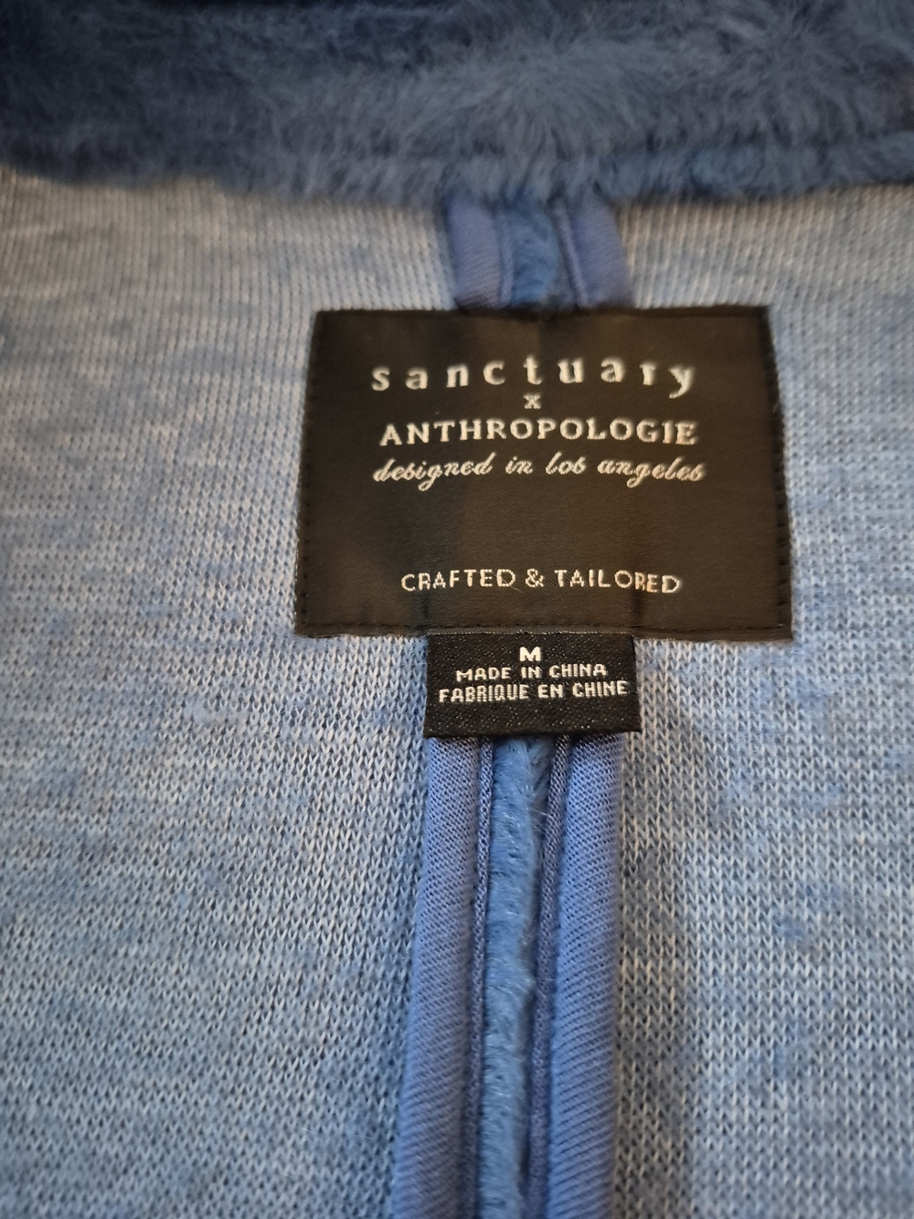 Sanctuary Electric Blue Teddy Coat - Picture 11 of 12